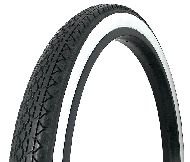 26x2 125 whitewall bike tire