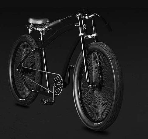 custom chopper bicycle frames