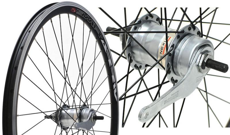 Nexus 3 rear bicycle wheel