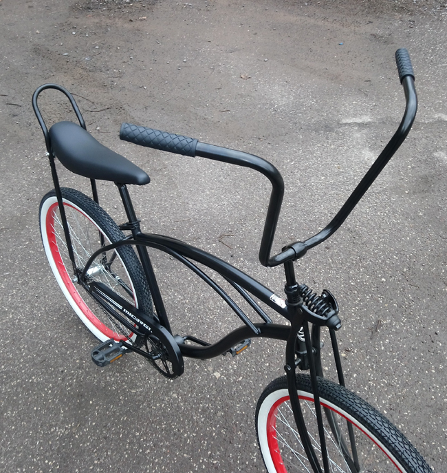 Black Cruiser Bicycle Headset 1" Fork BMX Lowrider Chopper Vintage Rat Rod Bike 
