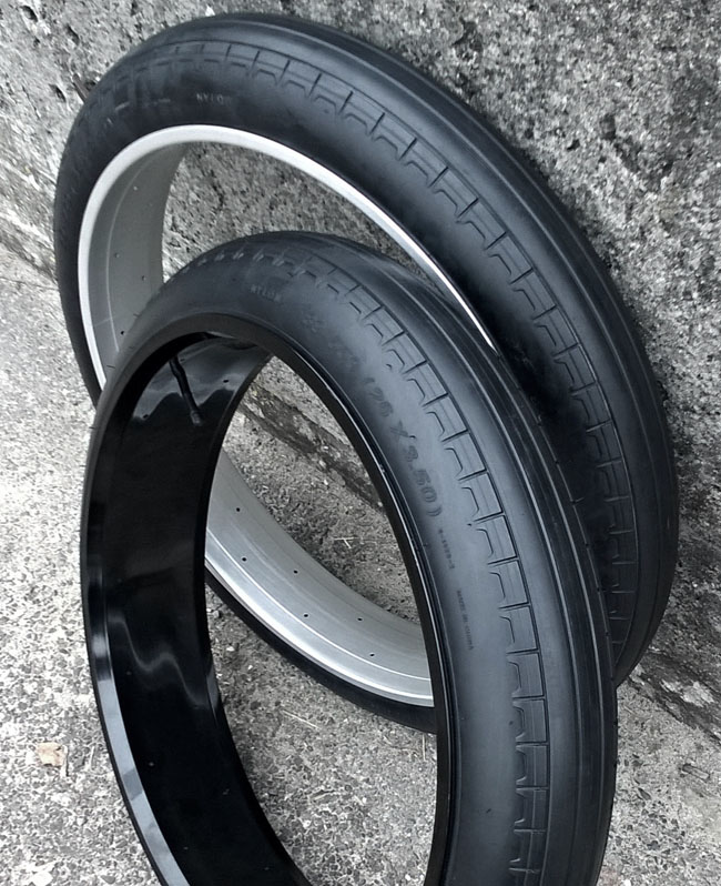 thick slicks tires