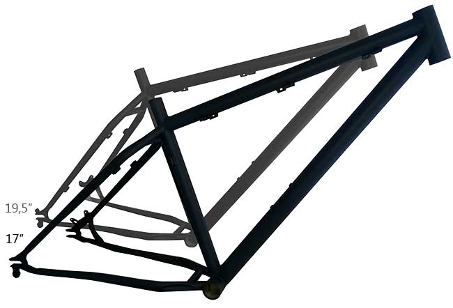 fat bike steel frame